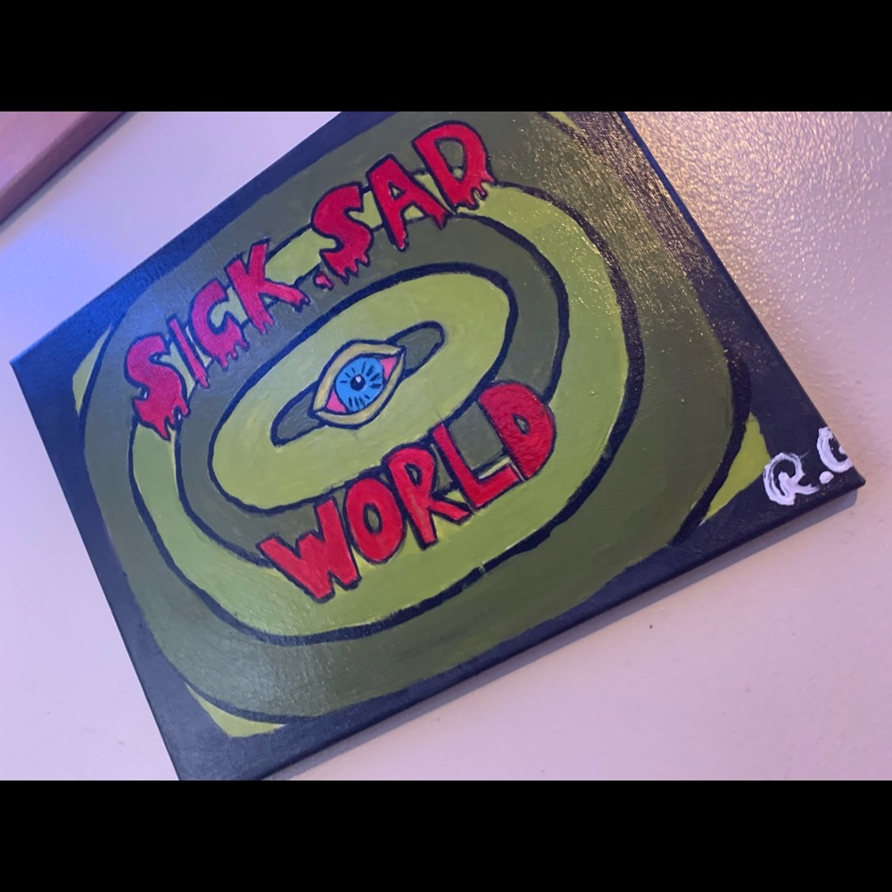 It’s a sick, sad , world . - Picture 4 of 4